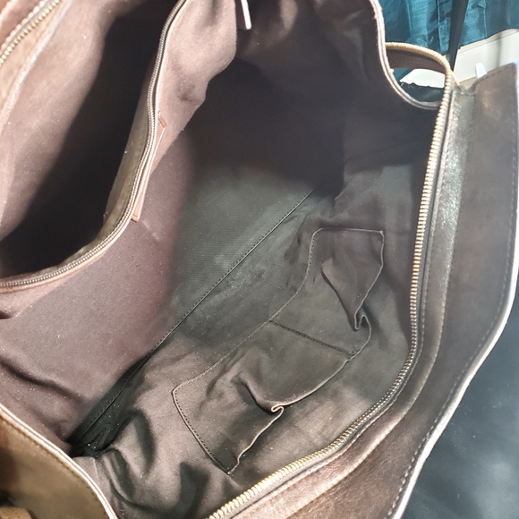 YVES SAINT LAURENT Cabas Shyc Satchel Bag Leather - Picture 16 of 16